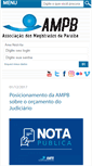 Mobile Screenshot of ampb.org.br